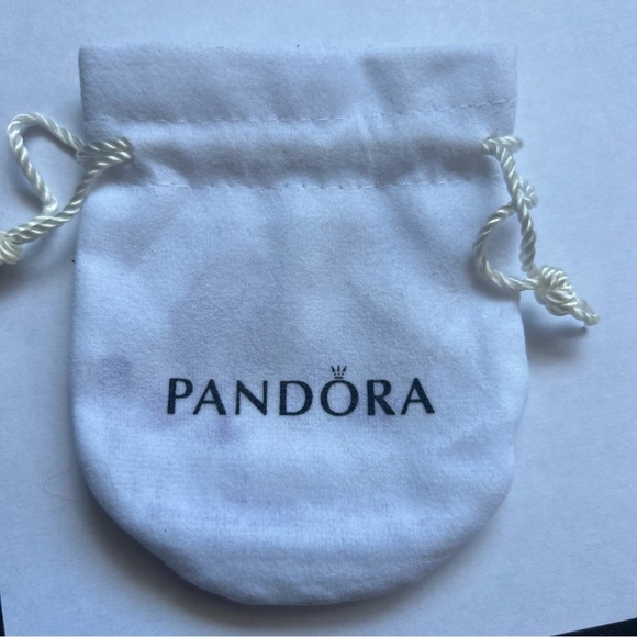 Pandora S925 ALE Silver Charm Set Lot of 7 Charms & Dust Bag - Picture 9 of 10